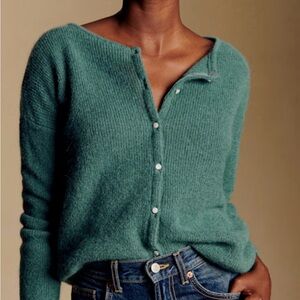 Sezane Gaspard Button-Up Cardigan